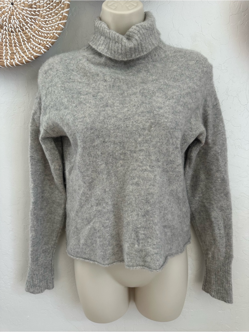 Reformation Turtleneck Cashmere Sweater